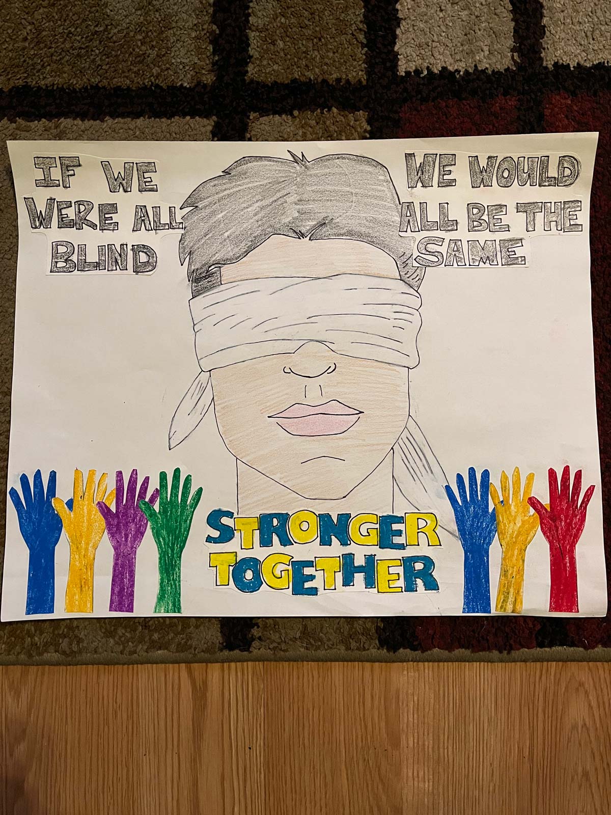 Adan Ramos If We Were All Blind, We Would All Be The Same